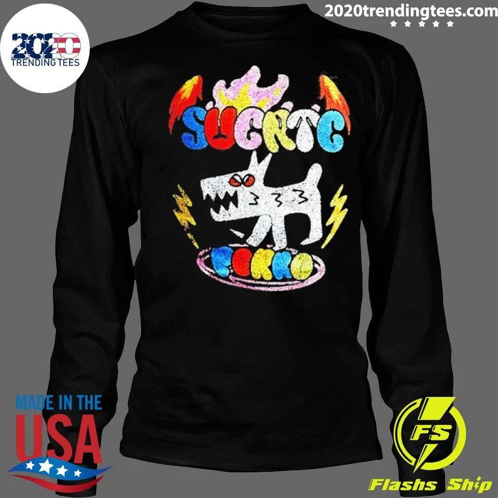 Suerte Perro 333 Streetwear Graphic Shirt