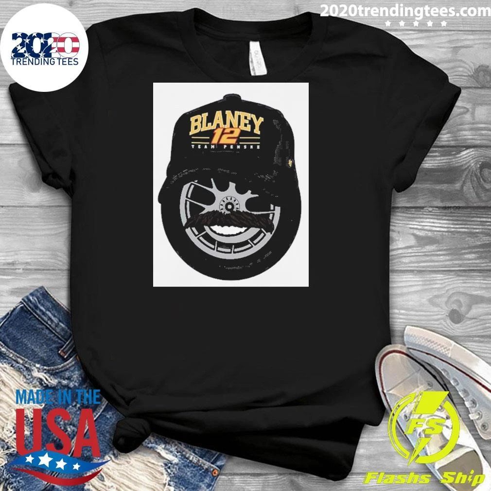 Ryan Blaney 12 Team Penske Mustache Shirt