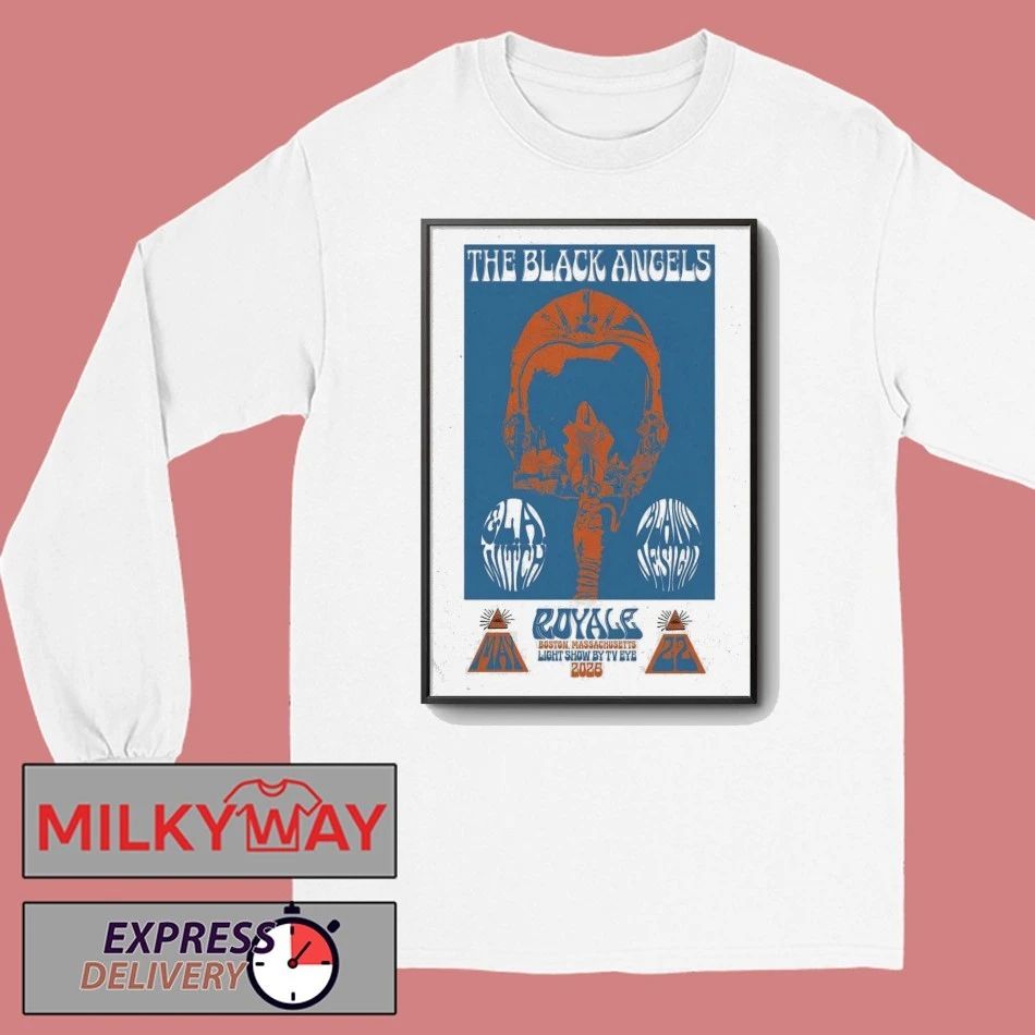 The Black Angels May 22 2026 Royale Nightclub in Boston MA Poster shirt