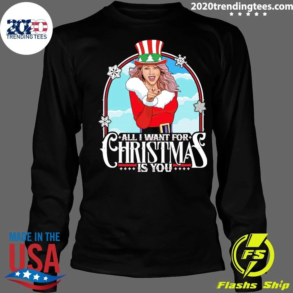 All I Want For Christmas Is You Mariah Carey Shirt