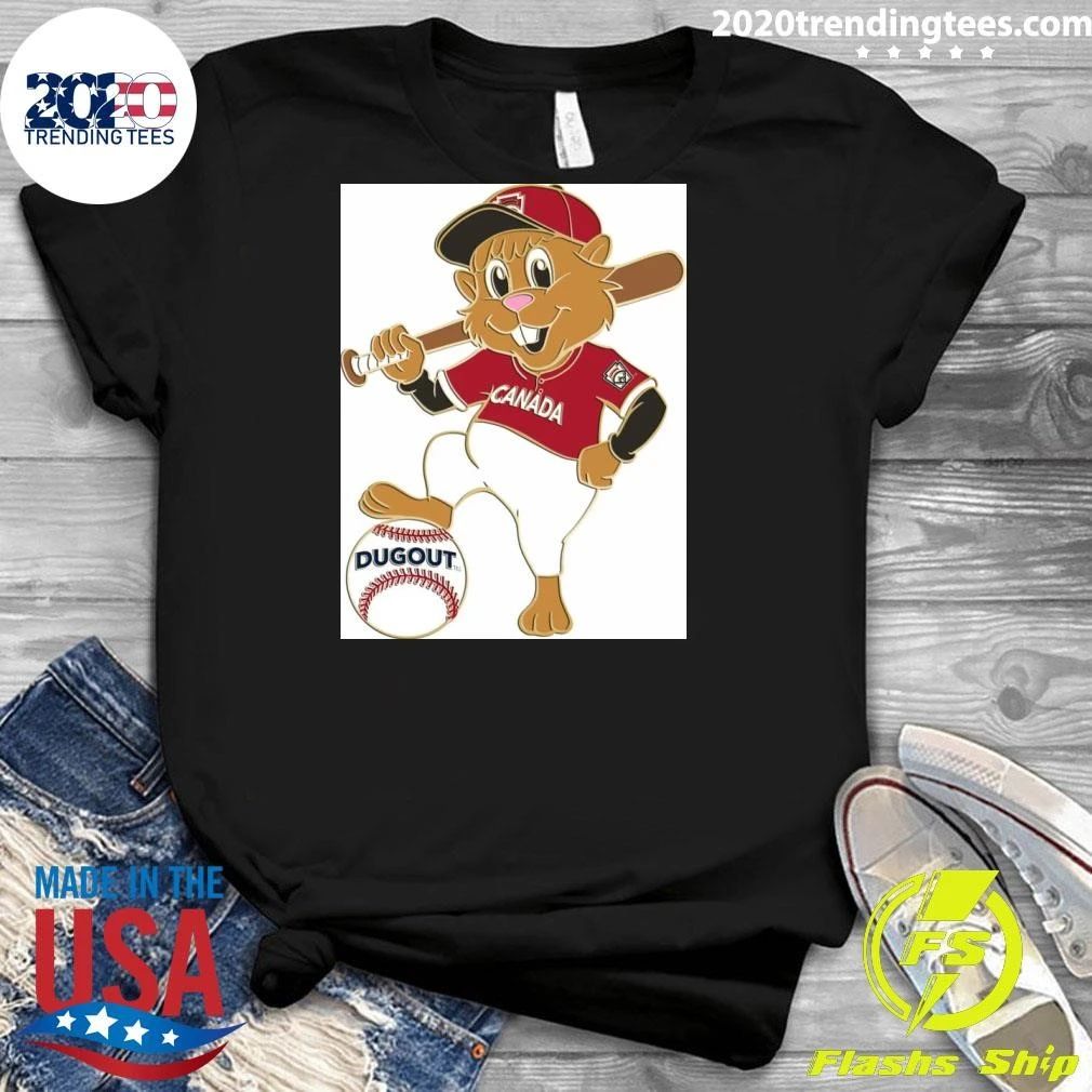 Canada Little League Dugout Pin Tee Shirt