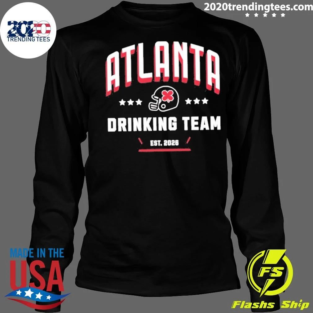 Atlanta Falcons Drinking Team Est 2026 Football Shirt