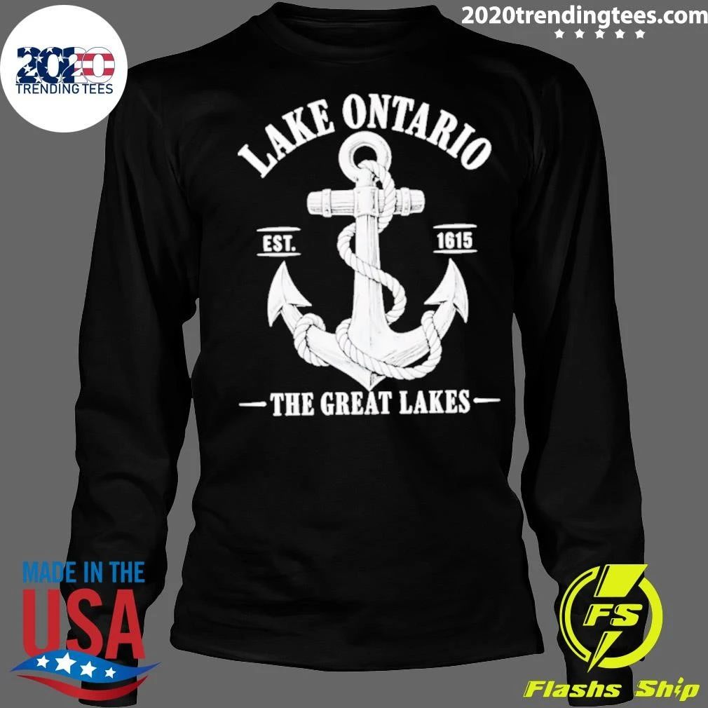 Lake Ontario The Great Lakes 1615 Shirt