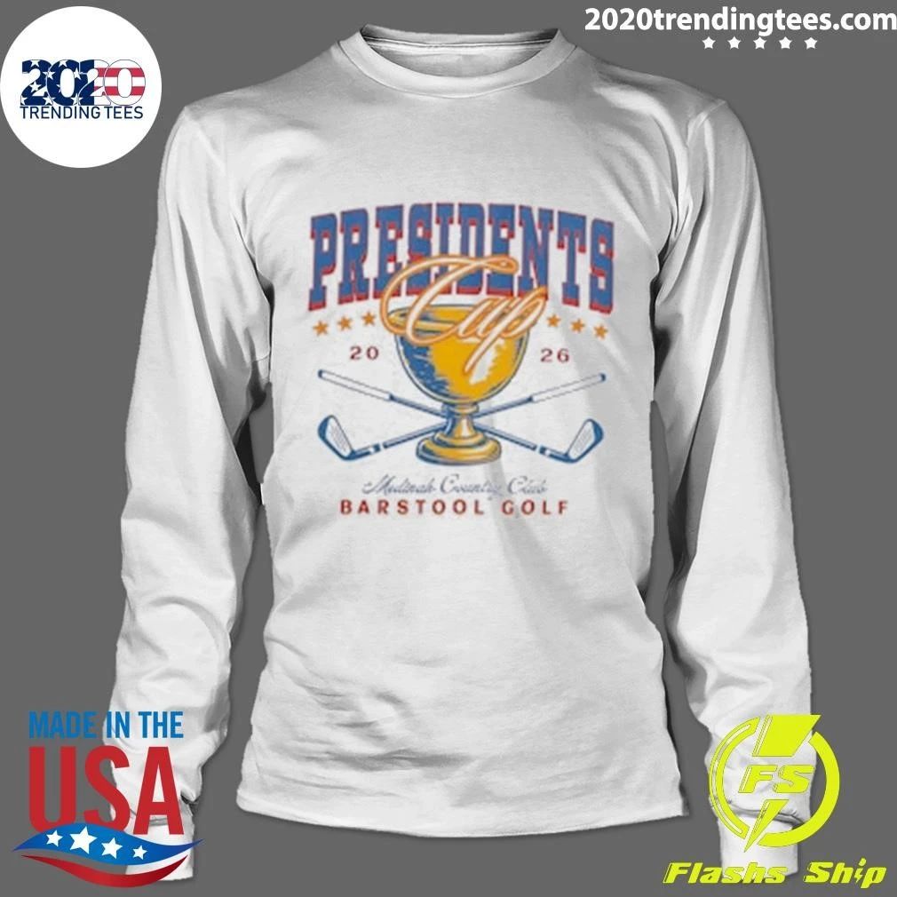 Barstool Golf 2026 Presidents Cup Trophy Shirt