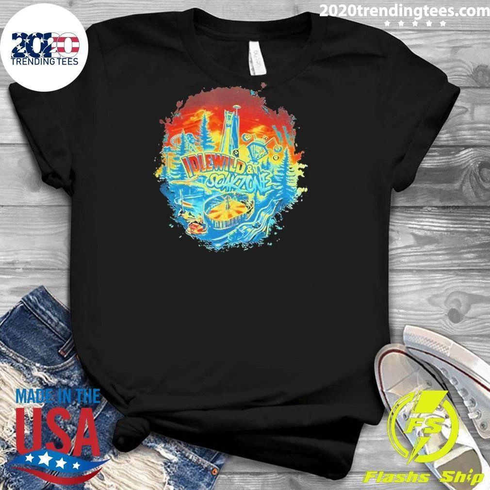 Idlewild Soakzone Water Slides Roller Coaster Shirt