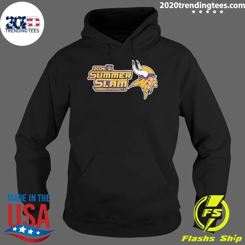 Minnesota Vikings SummerSlam Shirt – Football & Wrestling Fan Shirt