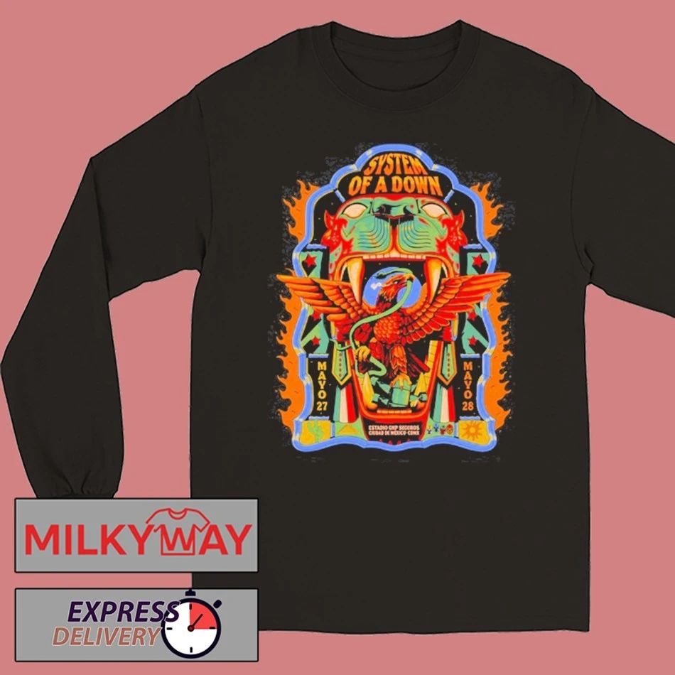 System Of A Down 5 27-5 28 2026 Mexico City shirt