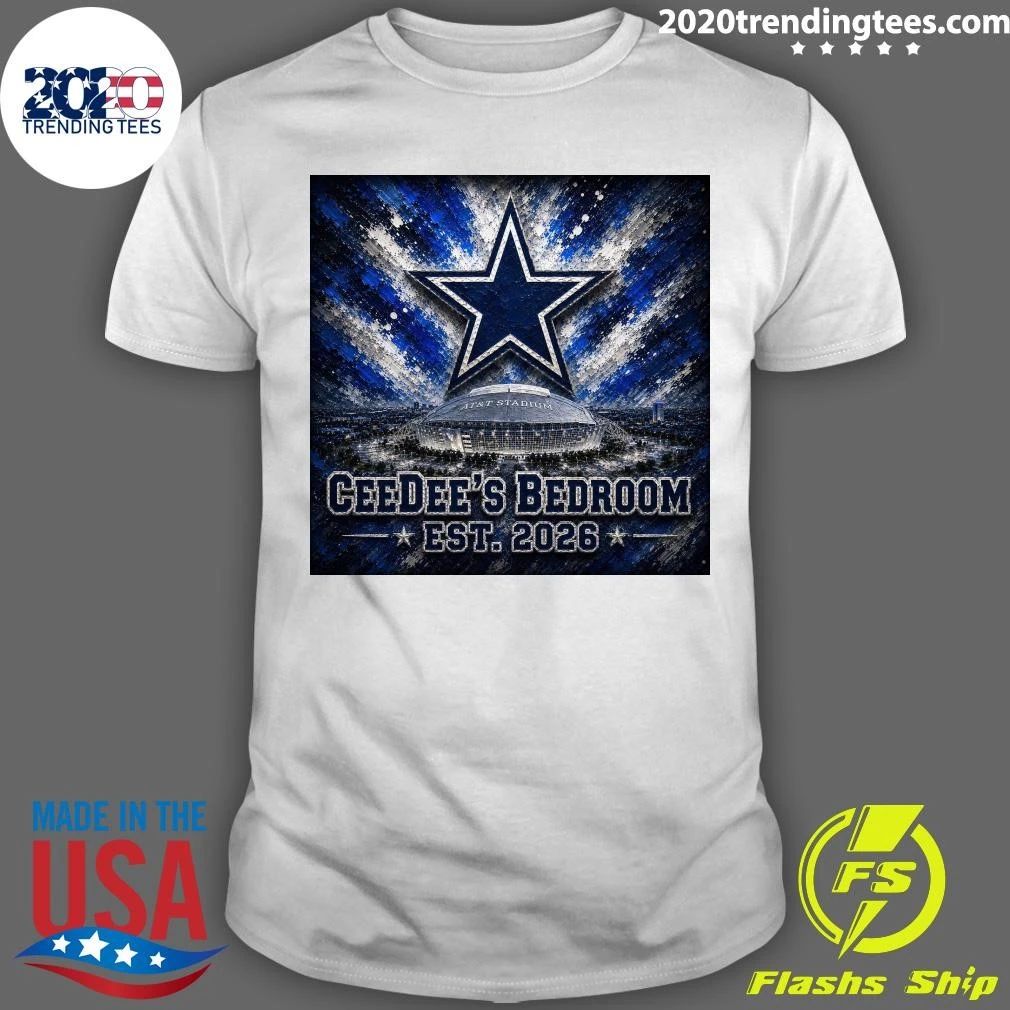 Dallas Cowboys At&T Stadium Ceedee’s Bedroom Est. 2026 Shirt