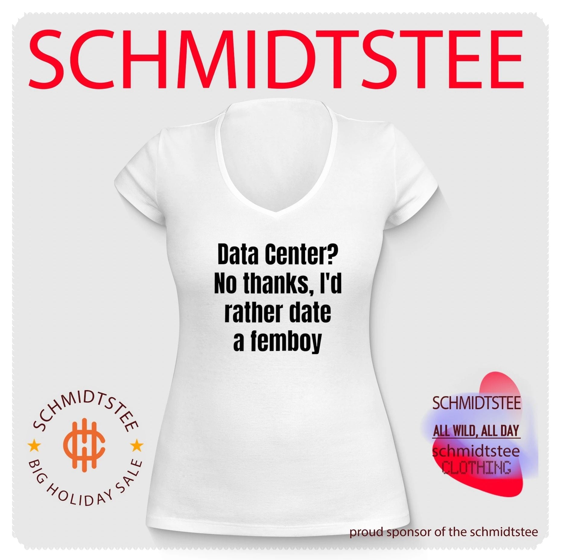 Data Center no thanks I’d rather date a femboy shirt