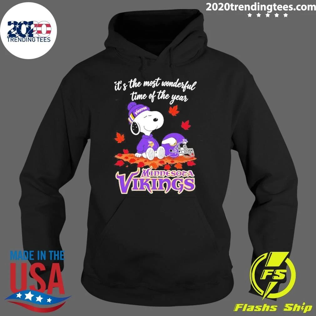 Minnesota Vikings It’s The Most Wonderful Time Of The Year Shirt