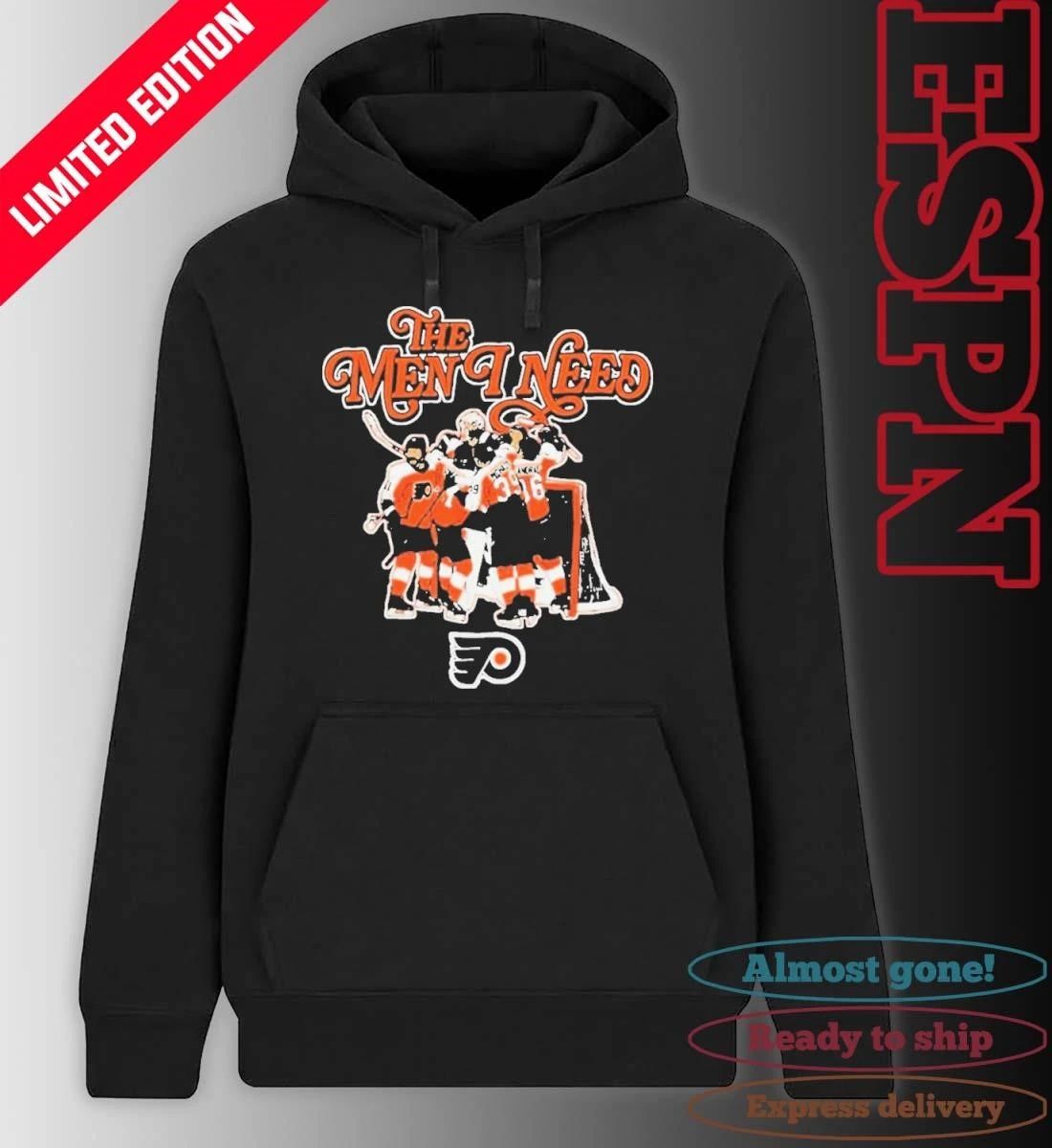 Philadelphia Flyers The Men I Need Ignite The Orange Hockey Playoffs Shirt