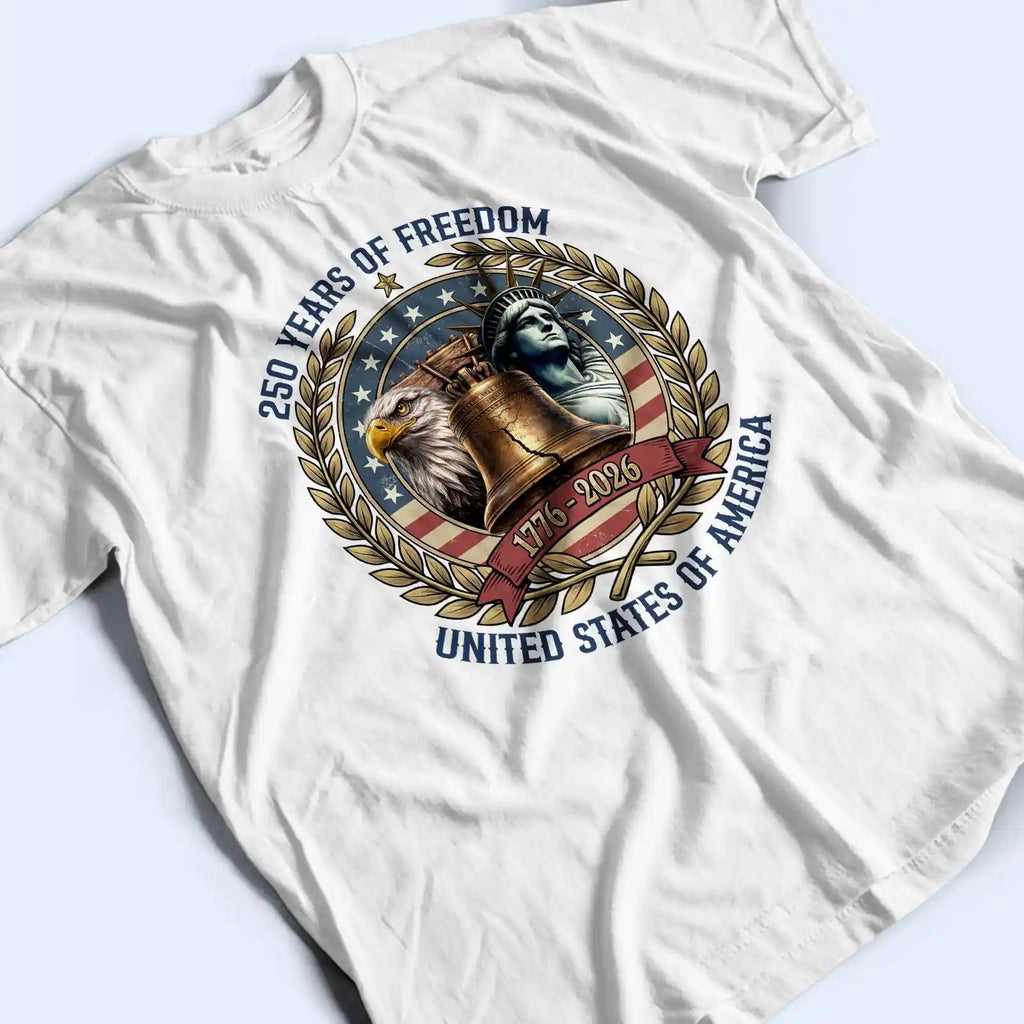 250 Years Of Freedom Liberty Bell - T Shirt
