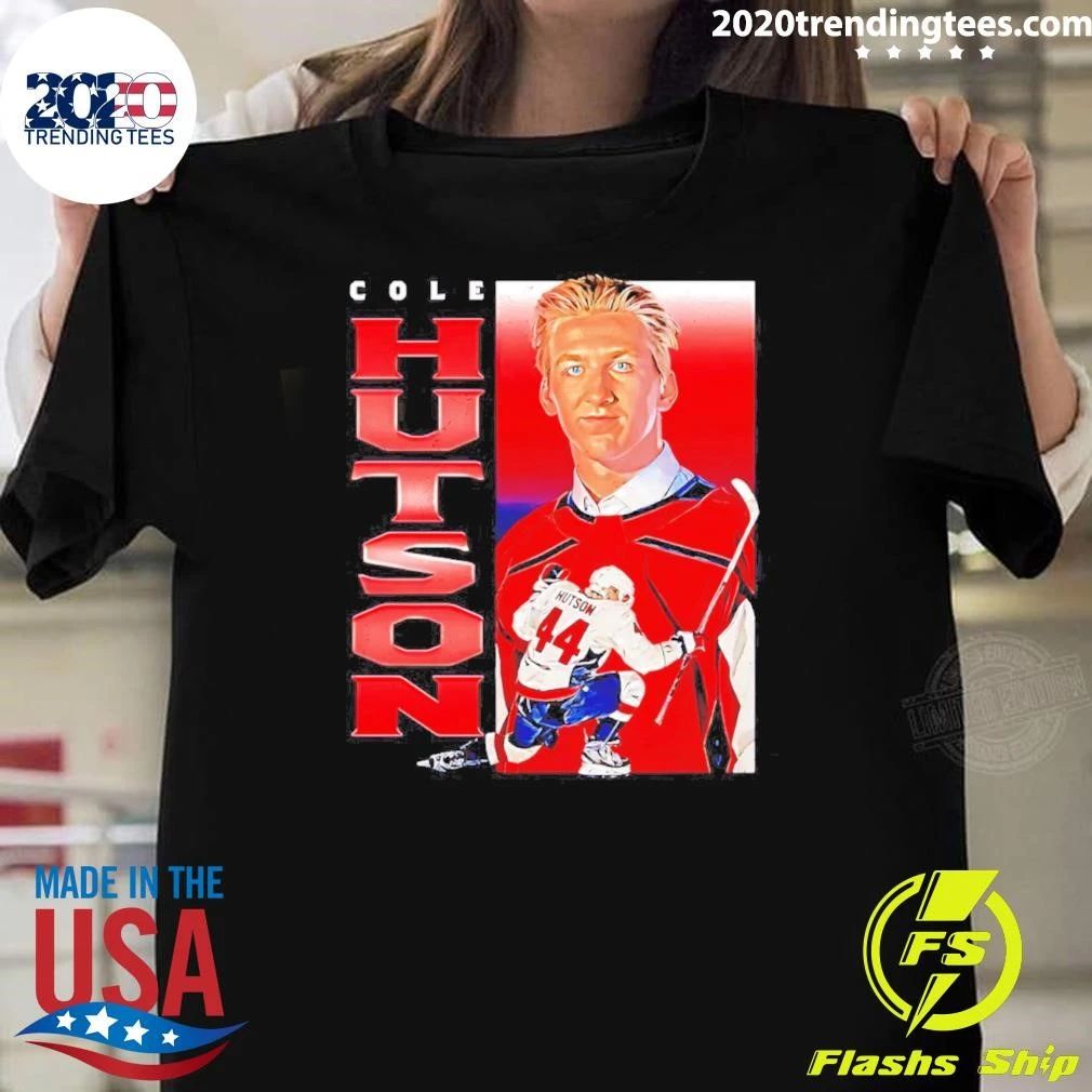 Cole Hutson Washington Capitals Vertical Shirt