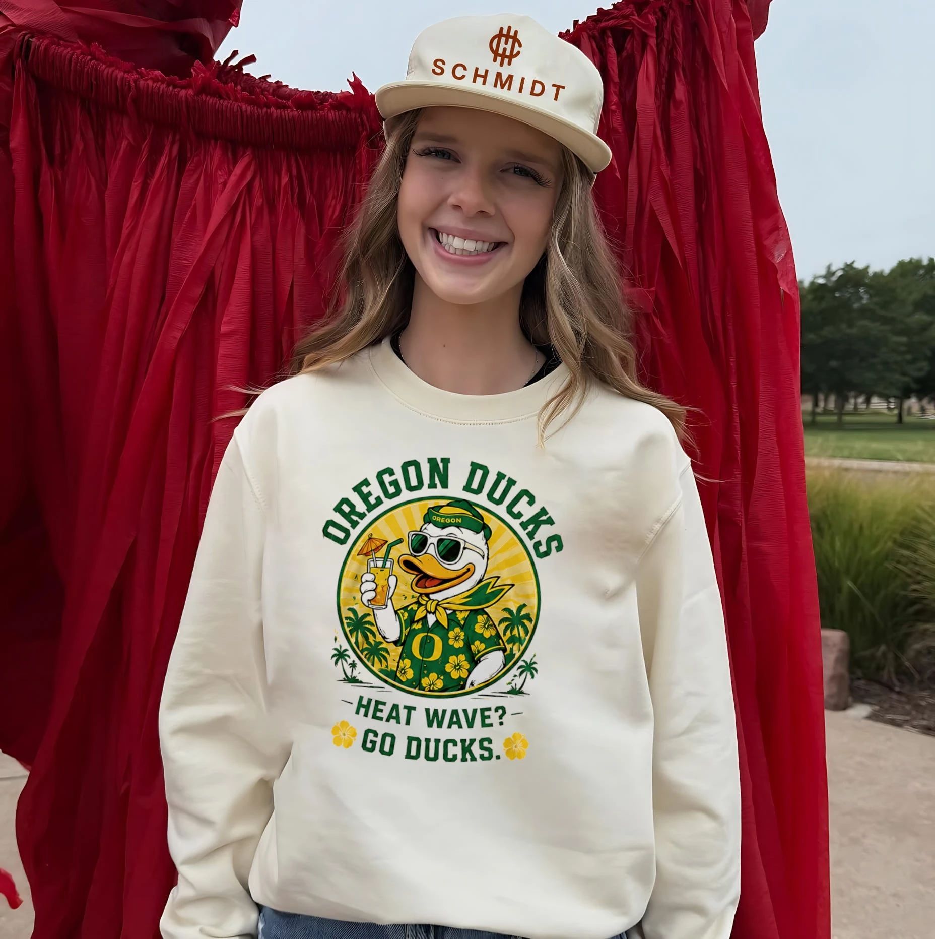 Oregon Ducks Heat Wave Go Ducks Summer shirt
