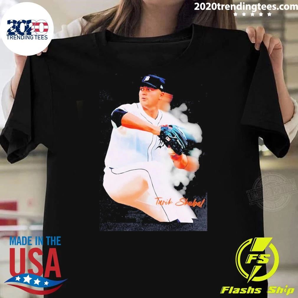Detroit Tigers Tarik Skubal Signature Shirt