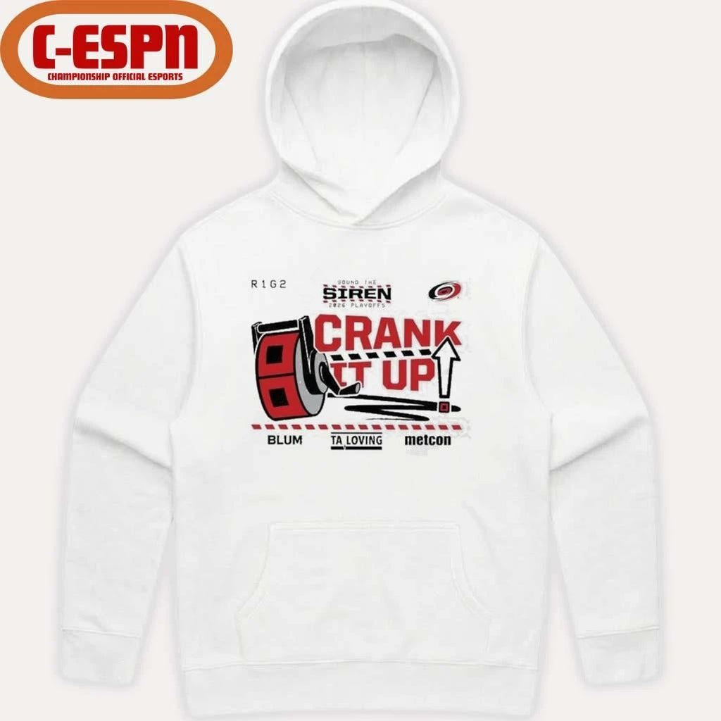 Carolina Hurricanes Crank It Up 2026 Playoffs Game 2 Shirt