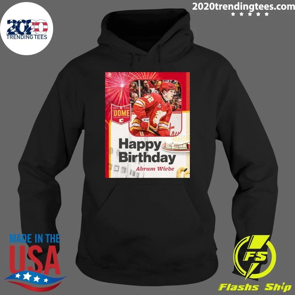 Happy Birthday Abram Wiebe 1983-2027 Dome Farewell Season Shirt