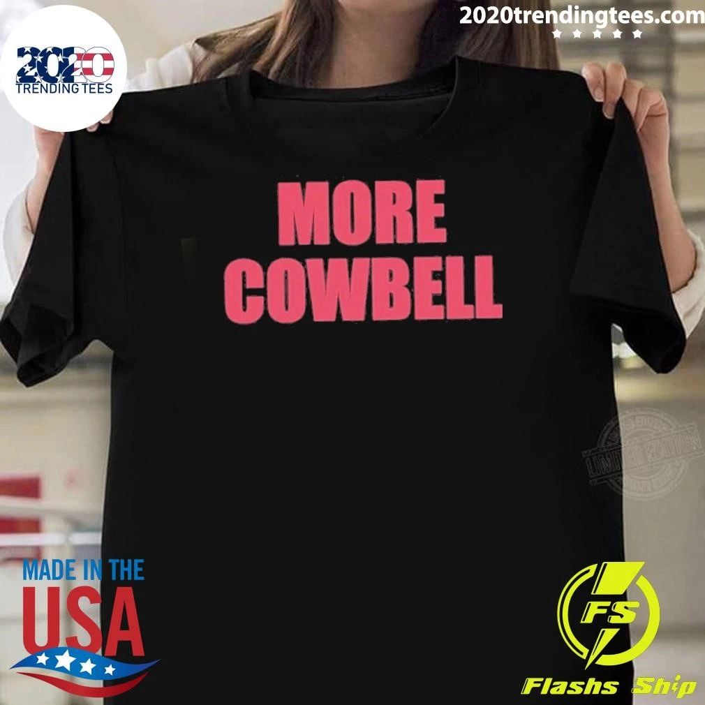 More Cowbell Mississippi State Bulldogs Football Shirt