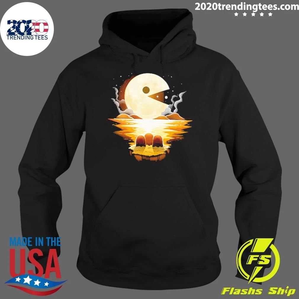 Pac-Man Gamer Moon Shirt