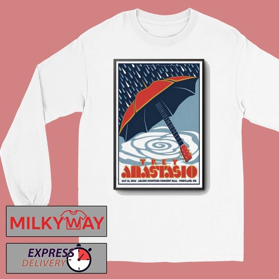 Trey Anastasio Portland OR 5 26 2026 Poster shirt