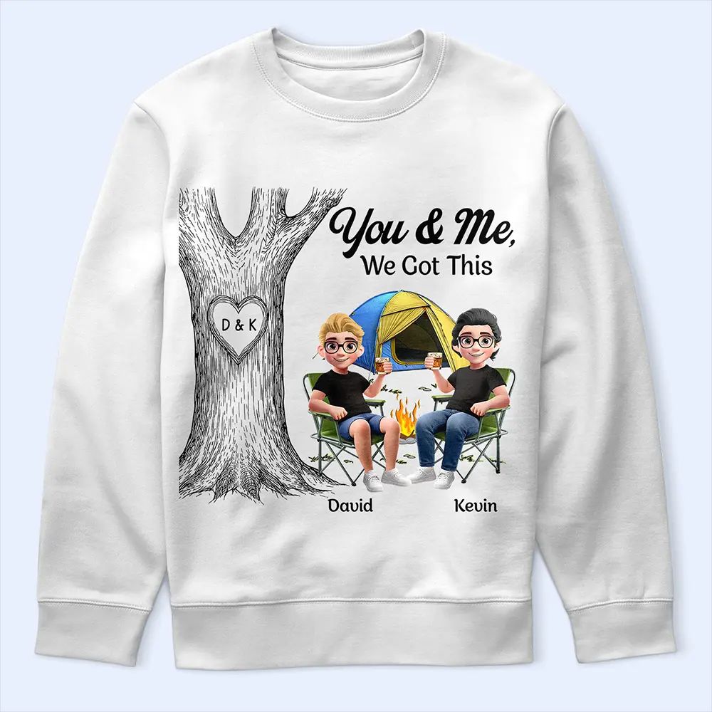 Camping Partners For Life - Personalized T Shirt