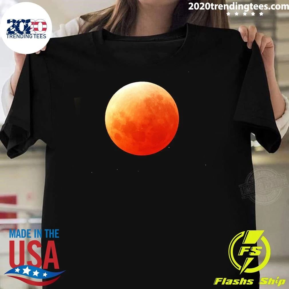 Rare Lunar Eclipse Lights Up the American Sky August 27–28, 2026 Shirt