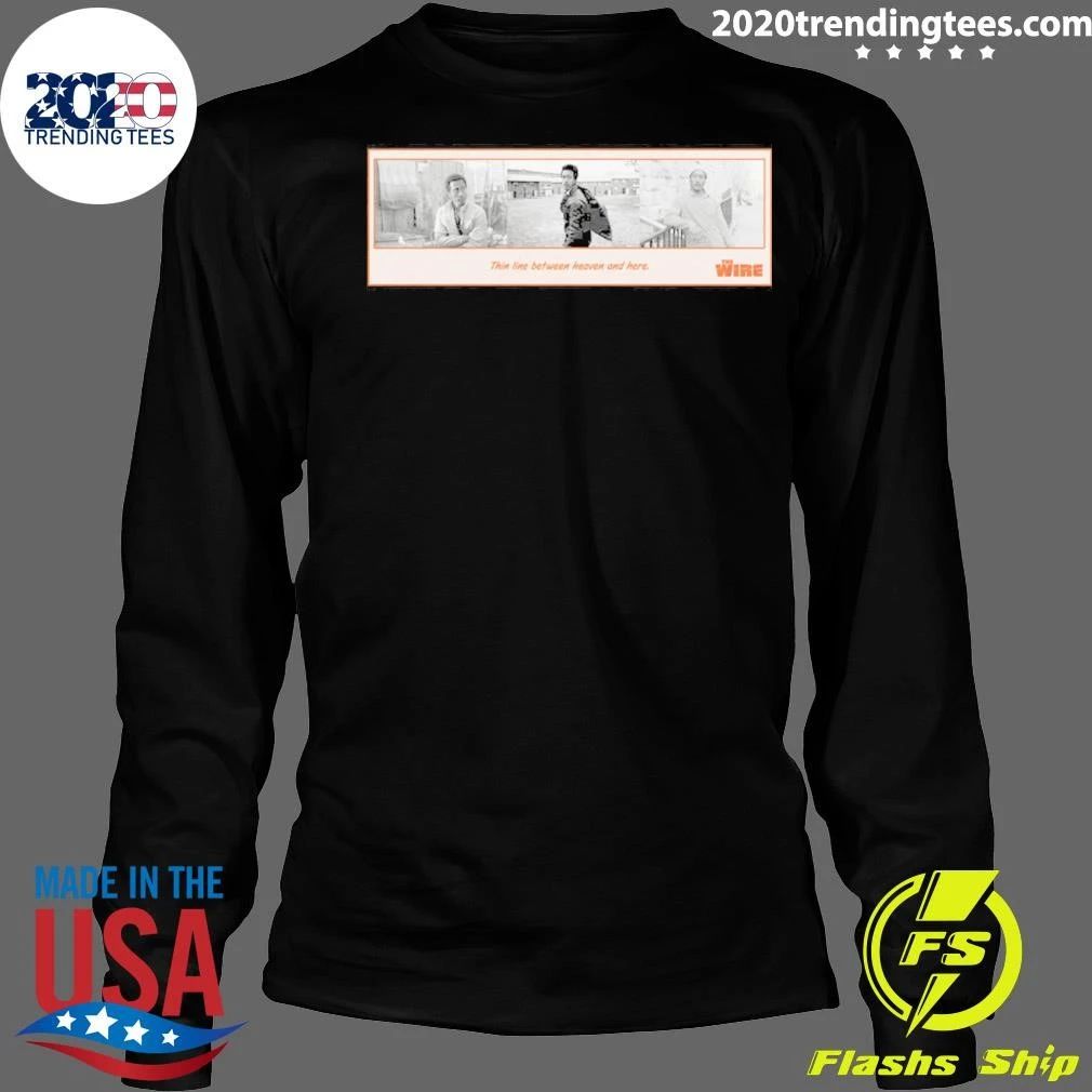 The Wire Oversized The Line Between Heaven Andere Shirt