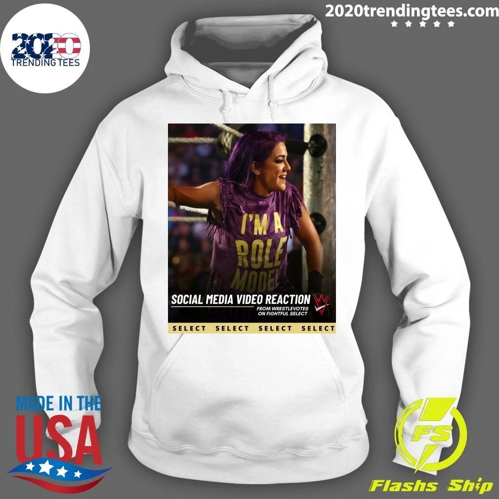 Social Media Video Reaction W From Wrestlevotes On Fightful Select Shirt
