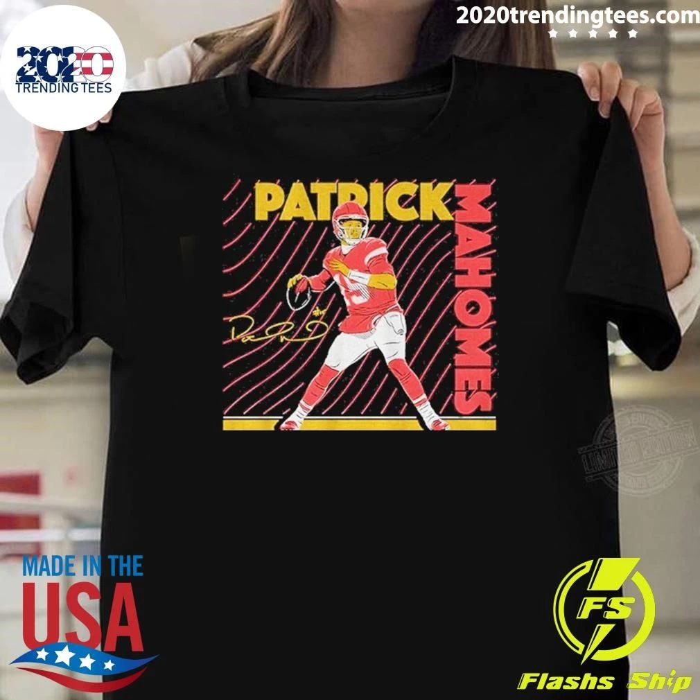 Patrick Mahomes Kansas City Chiefs Football Signature Shirt