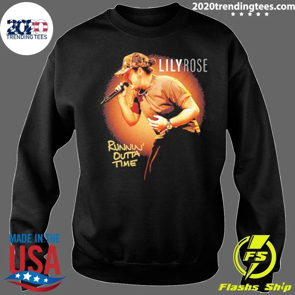 Lily Rose Runnin’ Outta Time Tour Tee Shirt