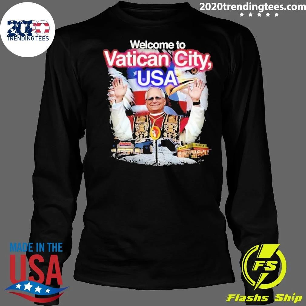 Pope Leo XIV Welcome to Vatican City, USA Shirt