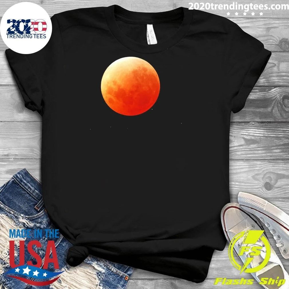 Rare Lunar Eclipse Lights Up the American Sky August 27–28, 2026 Shirt