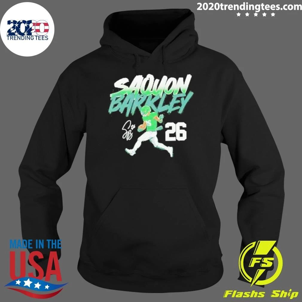 Saquon Barkley 26 Pose Signature Shirt
