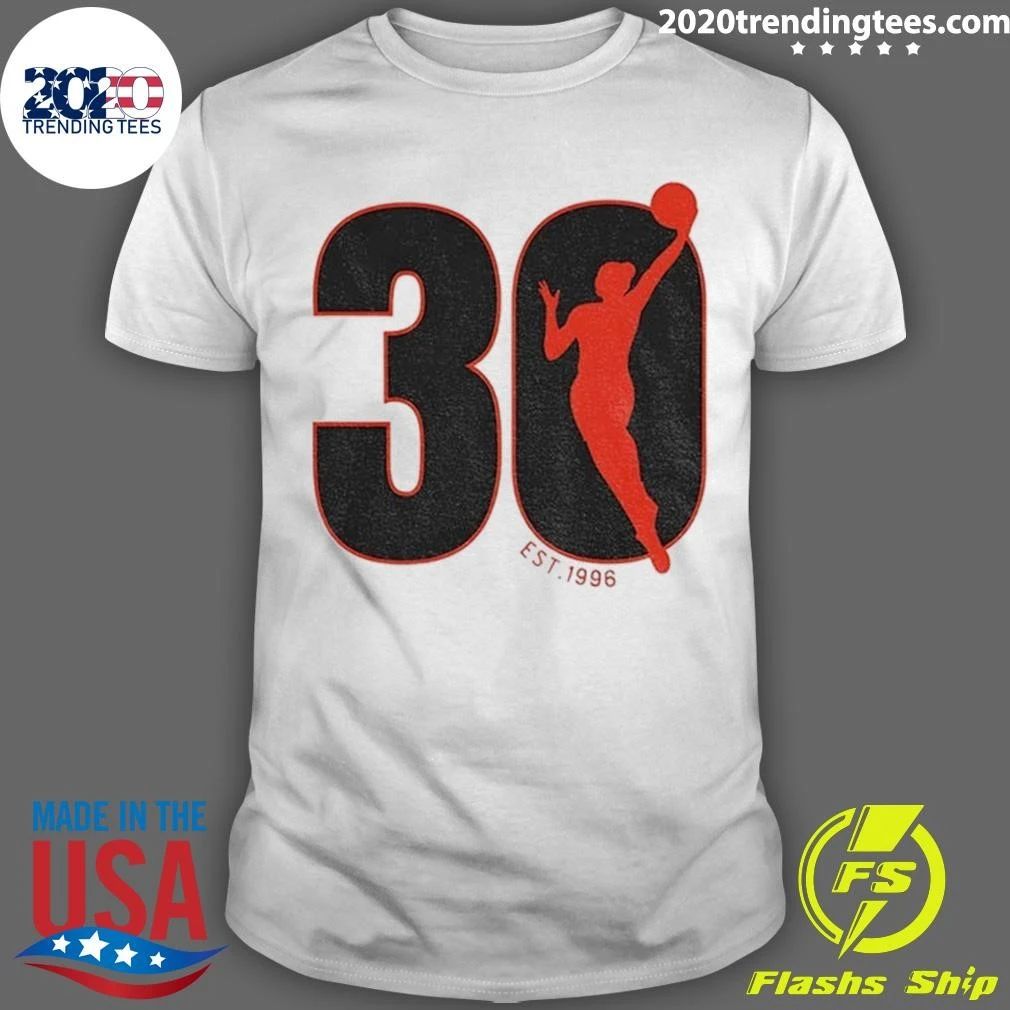 Wnba 30th Anniversary Logo Est 1996 Shirt