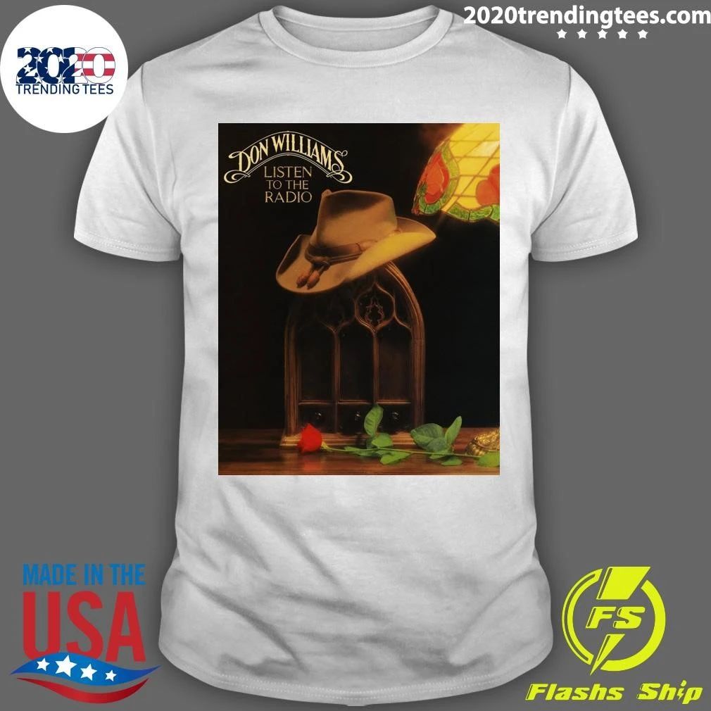 Don Williams Listen to the Radio Shirt