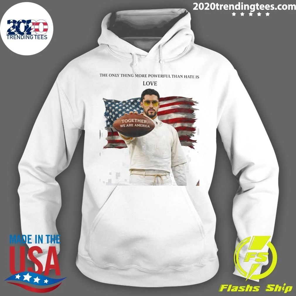 The Only Thing More Powerful Than Hate Is Love Bad Bunny Tour 2026 Shirt