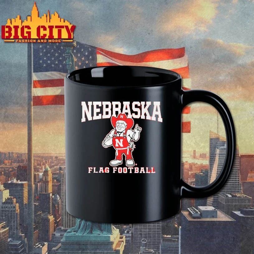 Nebraska Cornhuskers Flag Football T-shirt