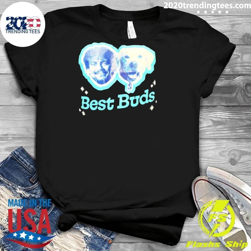 Julio Rodriguez and Seattle Mariners dog mascot Best Buds Shirt