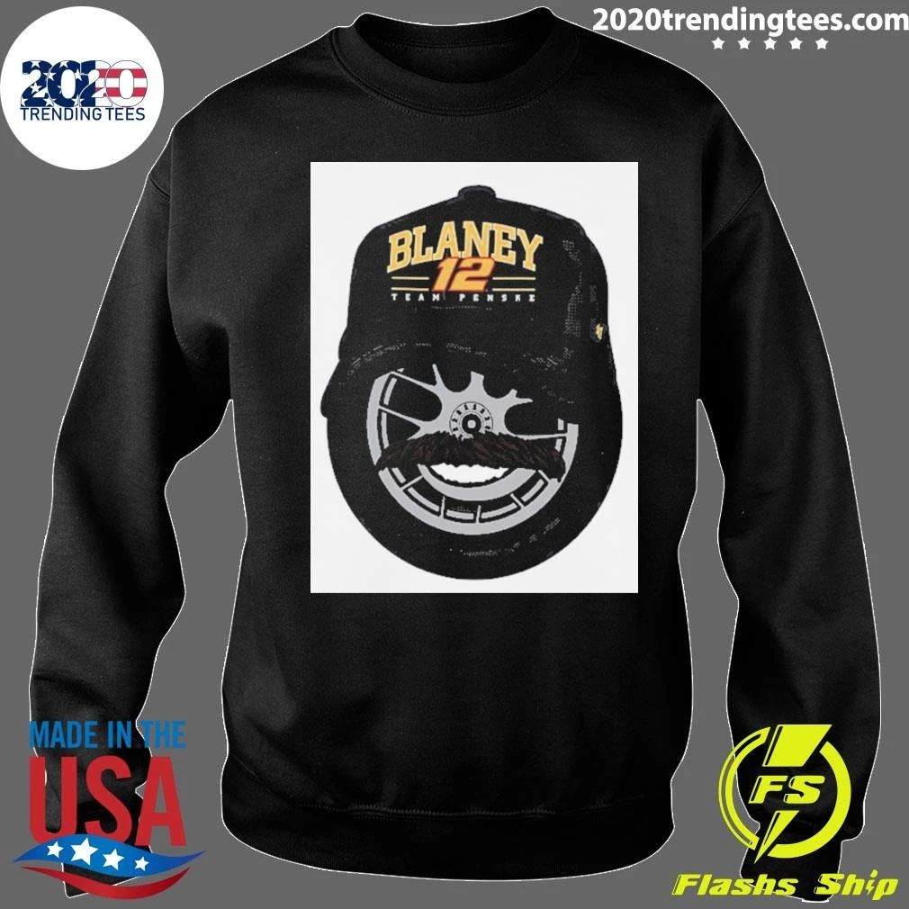Ryan Blaney 12 Team Penske Mustache Shirt