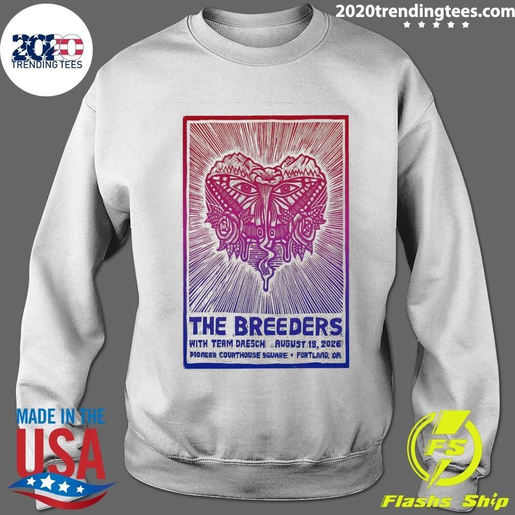 The Breeders In Portland OR On Aug 18 202 Shirt
