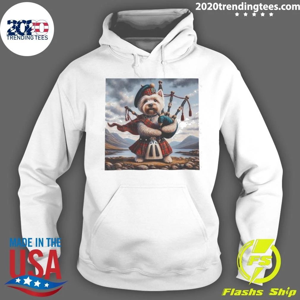 Scottish West Highland Terrier Scotland Dog Shirt