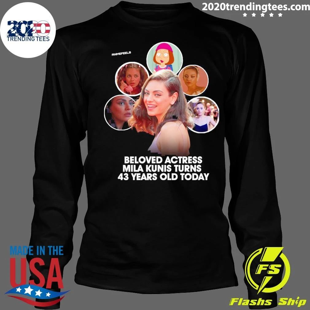 Happy 43rd Birthday to the legendary Mila Kunis Shirt