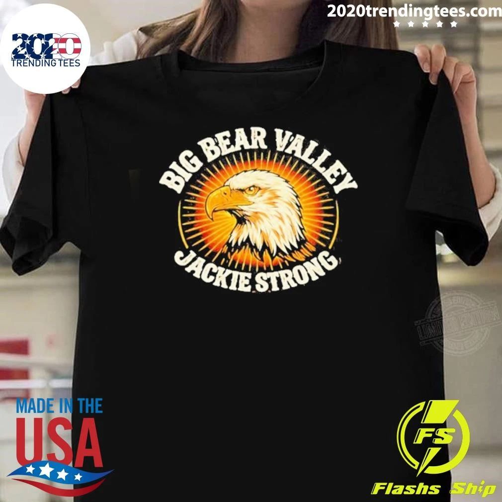Big Bear Valley Bald Eagle Wildlife Graphic Shirt