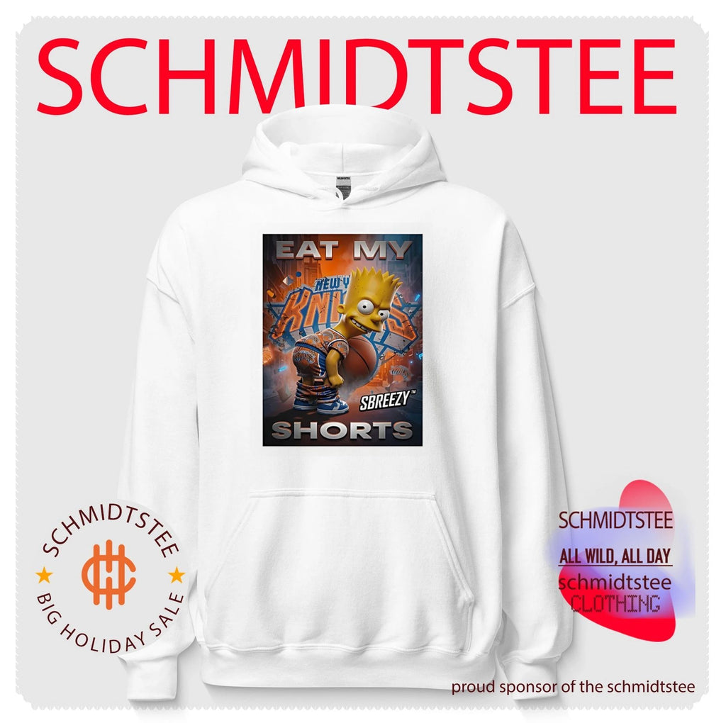 New York Knicks eat my shorts Bart Simpson 3D shirt