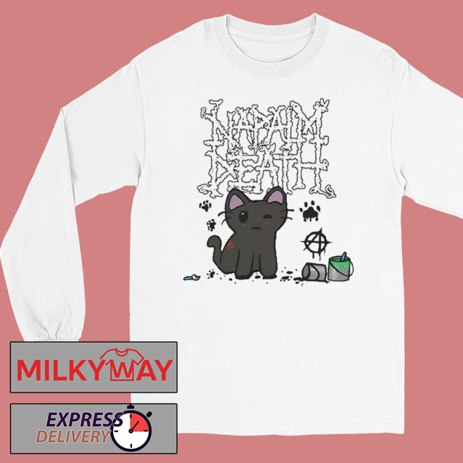 Napalm Death Cats T Shirt