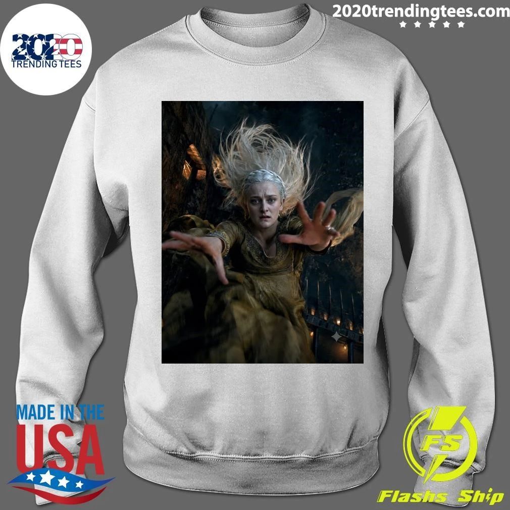 Helaena Targaryen Silver-Haired Fantasy Woman in Dark Forest – House of the Dragon Shirt