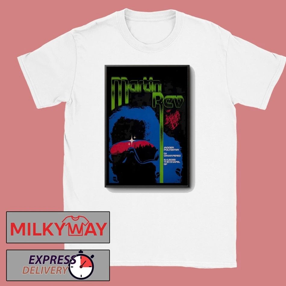 Martin Rev At The Chapel On Jun 4 2026 Poster shirt