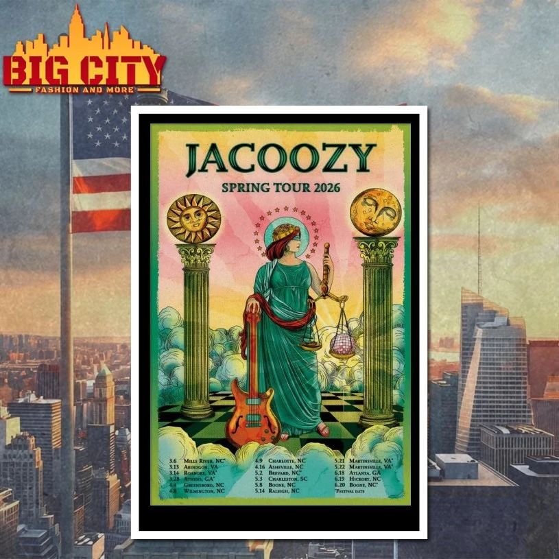 Jacoozy Spring 2026 Shows Poster T-shirt