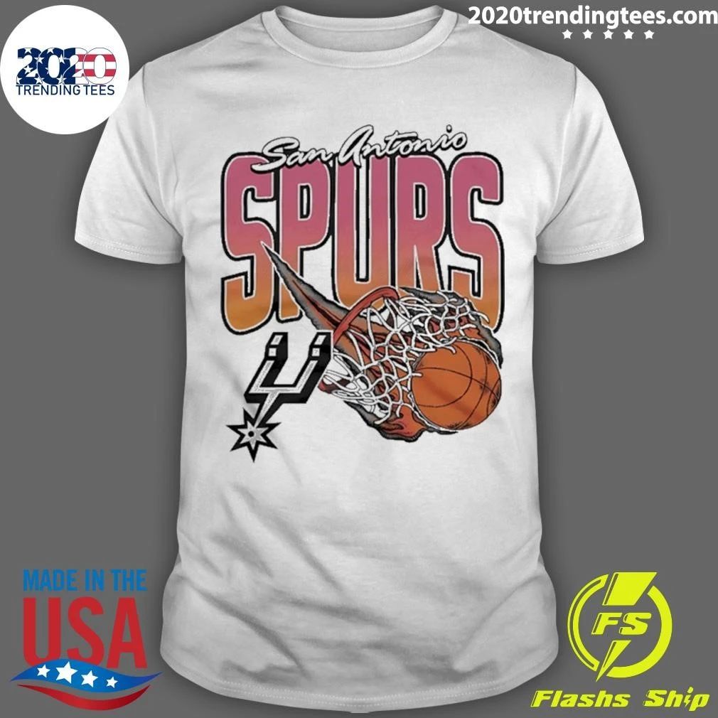 San Antonio Spurs Teal On Fire Shirt