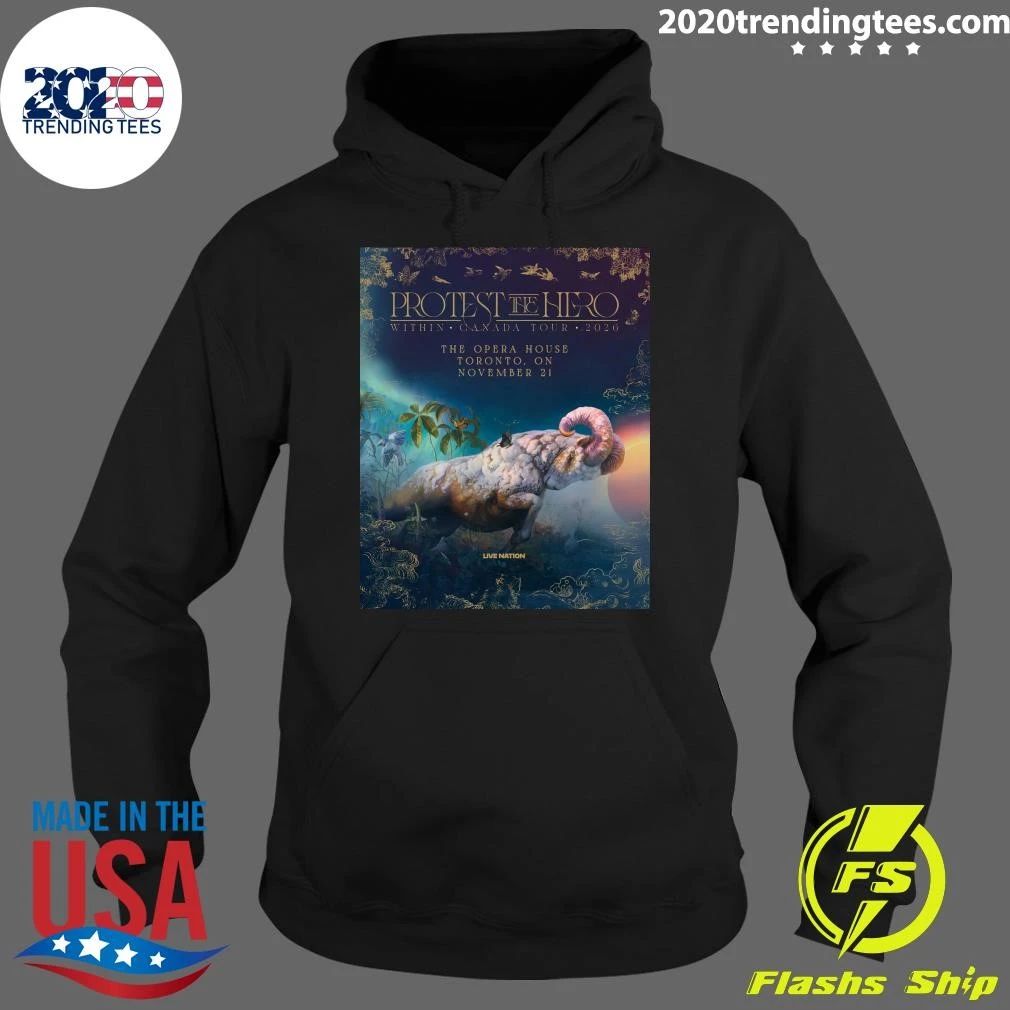 Protest the Hero Within Canada Tour 2026 The Opera House Toronto, On November 21 Shirt